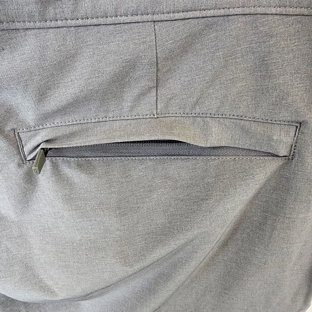 Duluth Trading Co. Men's Pants Size 38x30 Gray Standard Fit Work Trousers